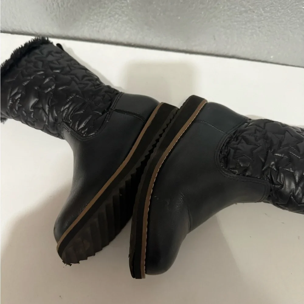 H&M Girls Black fashion winter boots size 9